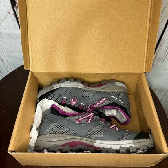 PEARL IZUMI women’s spin class or biking shoes purple gray mesh vamp 37 (7) NIB - Picture 15 of 16